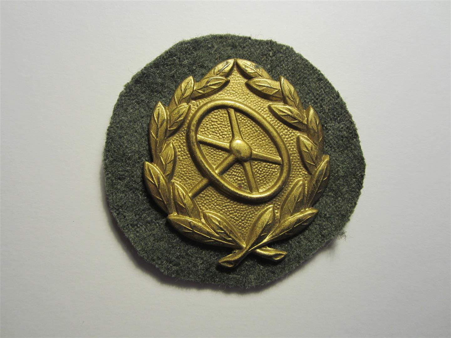 WW2 German Driver's Bronze Qualification Badge